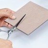 8 Pack - Ivory Self Adhesive Square Furniture Felt Pad