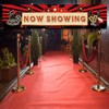 Now Showing Banner Movie Night Party Red Carpet Backdrop Party