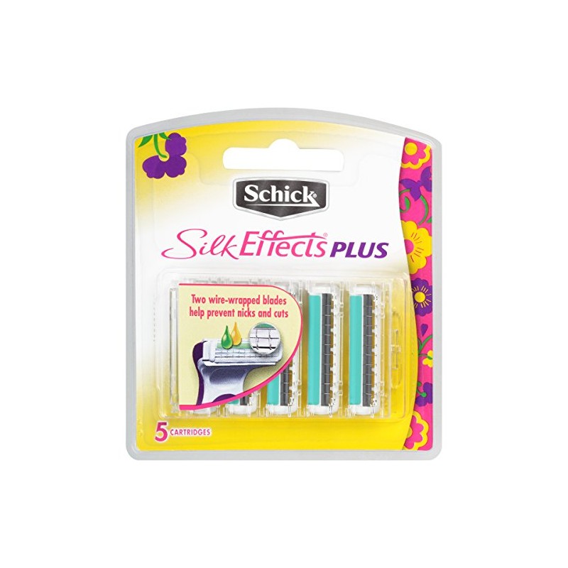 Schick Hydro Silk Effects Plus Razor Blade Refills for Women