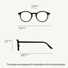 Ijipiji Tortoise Reading Glasses + 2.0#D-Blue