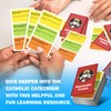 ZZBUY Catholic Bible Trivia Game Cards, Catholic Faith Game for