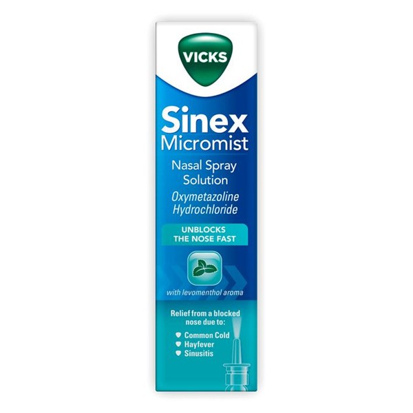 Vicks Sinex Micromist Nasal Spray, 15ml