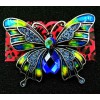 Unbranded Beautiful Charming JEWEL Blue BUTTERFLY Rhinestone Enamel Retro Brooch