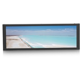 Bar LCD Screen, Capacitive LCD Display, 60Hz 16.7M Display Color 5:16 900:1 Contrast Ratio DC 5V Stretched Bar LCD Screen (Capacitive Touchscreen)