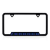 Ford Bronco UV Printed License Plate Frame - Velocity Blue
