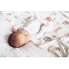 Large Premium Knit Baby Swaddle Receiving Blanket"Noah" by Copper Pearl