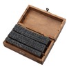 70 Pcs Stamps Set Comfortable Touch Anti Slip Letters Numbers