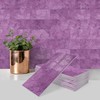 URCOLOR 102-Piece Peel and Stick Backsplash Tiles, 3" x 6"