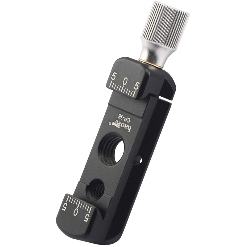 Haoge CP-38 NATO Rail and Mirrorless Quick Release Clamp and