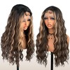 Zadabelly Honey Blonde Lace Front Curly Wig 13x4x1 Transparent Lace