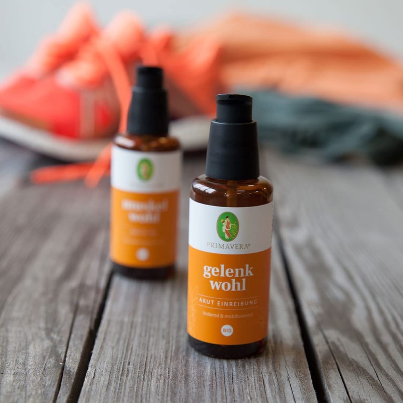 PRIMAVERA Gelenkwohl Akut Einreibung bio 50 ml - Massageöl bei