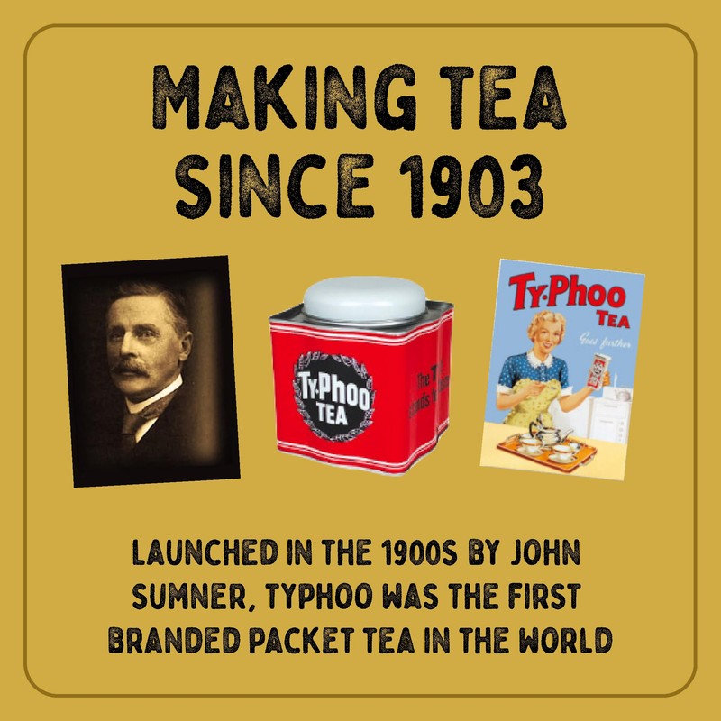 Typhoo Gold • Luxury Black Tea • 80 Tea Bags