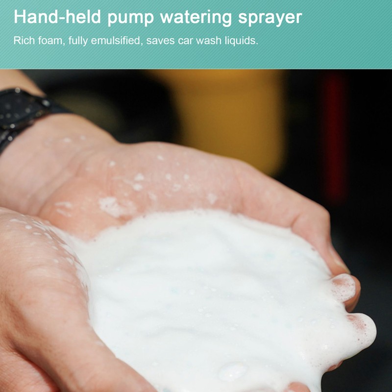 2L Foam Sprayer Car Washing Tool Foaming Pump Blaster Household