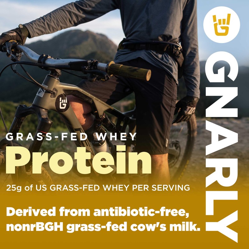 Gnarly Nutrition Gnarly Nutrition Gnarly Whey Grass-Fed Protein Supplement, Vanilla