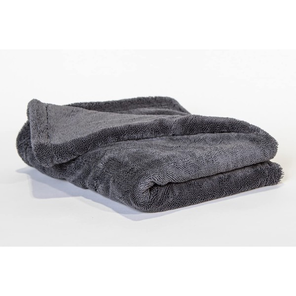 Luxury Microfiber Sucker Drying Towel - Grey 1400gsm