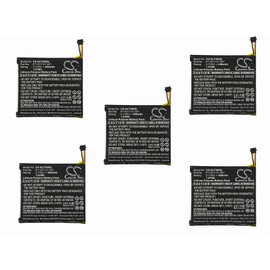 (5 Pack) XSP Battery for Nest Learning Thermostat T200377, Learning Thermostat T200477, Learning Thermostat T200577 PN 3701-0001-01, P11GY1-01-S01