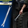 Goodyear 19mm Spanner-Chrome Vanadium Steel| Precision Engineered for Tightening and