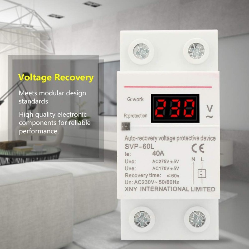Surge Protection 230 V 40 A, Home Surge Protection DIN