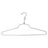Unbranded 25 Metal Hangers Chrome Dress Shirt Retail Salesman Sample