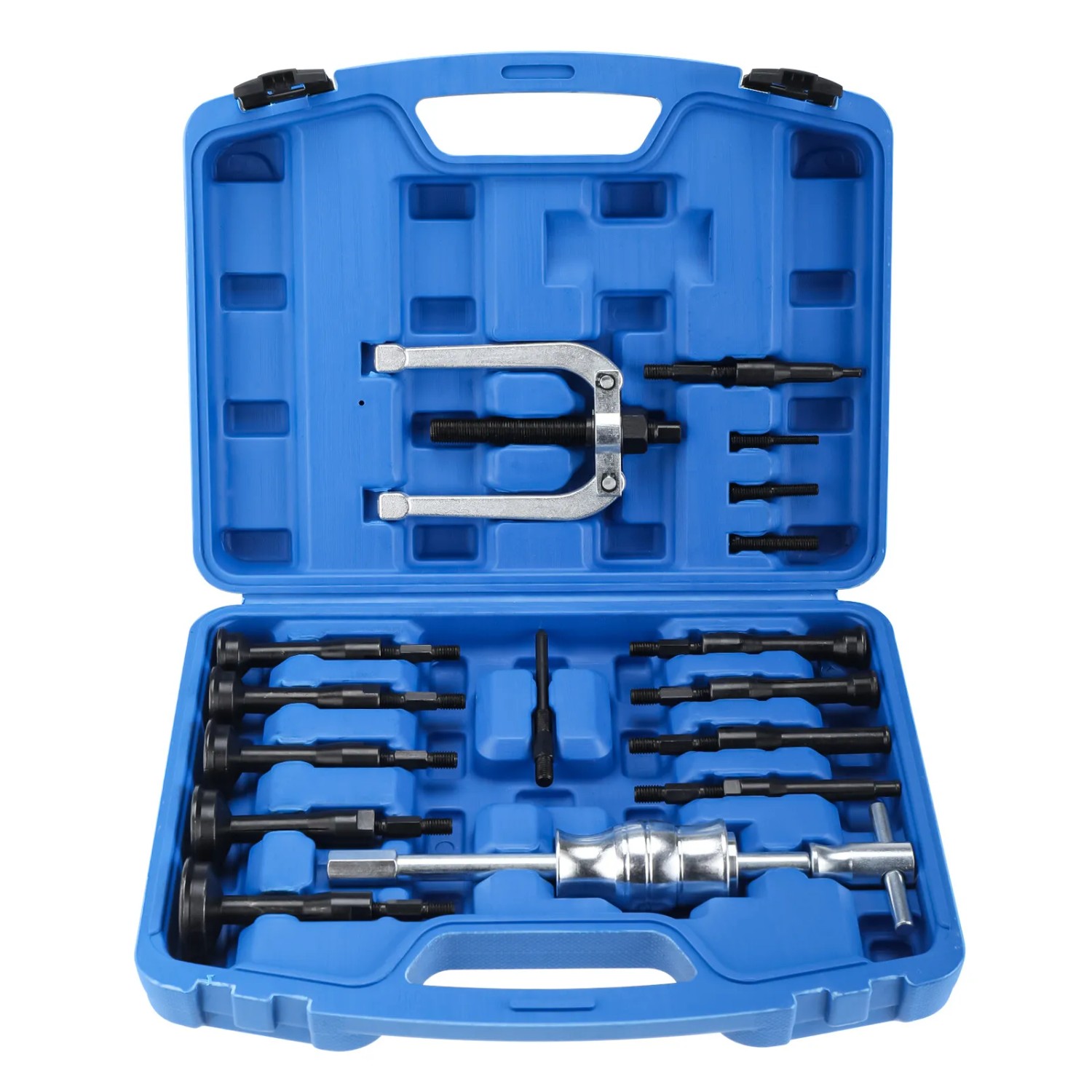 8milelake 16PC Bush Bearing Puller Blind Hole Pilot Internal Extractor ...