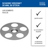 LUX ELEMENTS FIX-S Washer 35 mm Pack of 50 I