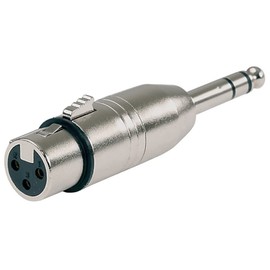 Alpha Audio Adapter, XLR(f) - 6,3 mm stereo jack plug