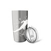 Biathlete Nordic Skiing Biathlon Stainless Steel Insulated Tumbler