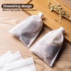 BlingKingdom 100pcs Tea Bags Empty Tea Filter Bags Ground Coffee