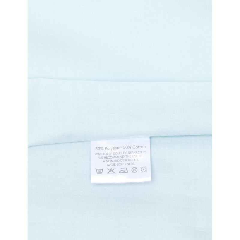 Helena Springfield Plain Dye Percale 50/50 Standard Pillow Case, Polycotton,