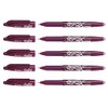 PILOT Frixion Ball 07 Erasable Rollerball Pens Medium Tip Burgundy