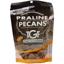 Praline Pecans Resealable Bags, 4oz, 12-count