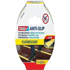 Tesa 55587-00004-00 Anti-Slip Tape 5 m : 25 mm Fluorescent