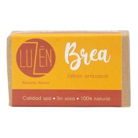 Luzen Jabon Artesanal Luzén, Brea 125gr, 1 Pza.