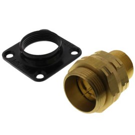 1" Termination Fitting x 1" Male NPT w/Square Flange