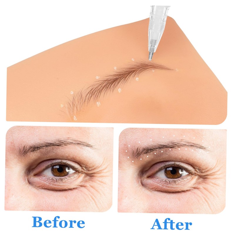 Baluue Eyebrow Positioning Pen Fine Tip Cosmetic Liner for Precise