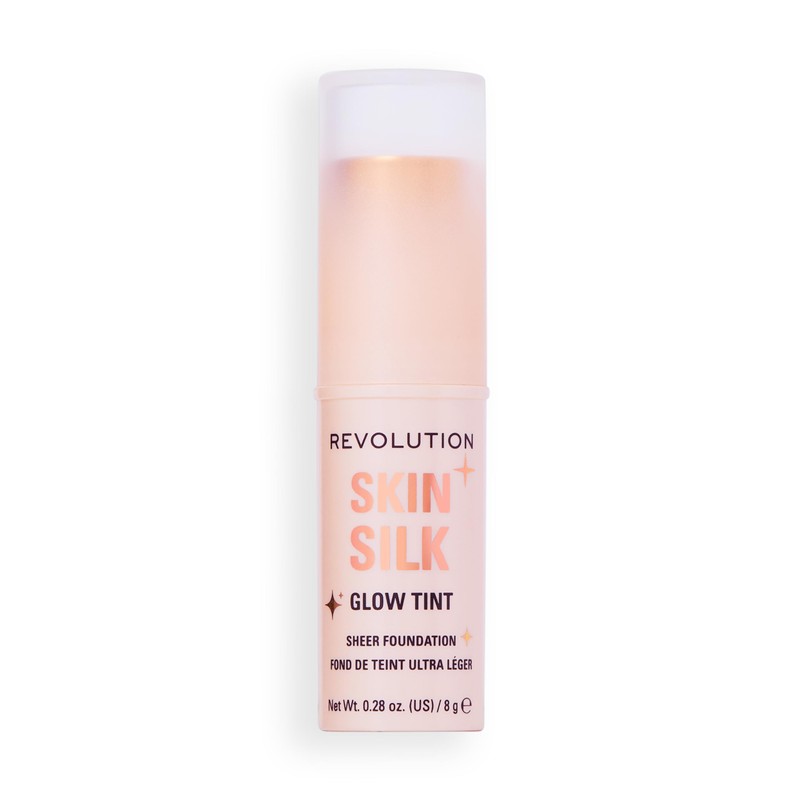 Revolution Skin Silk Glow Tint Sheer Foundation Stick, For Luminous