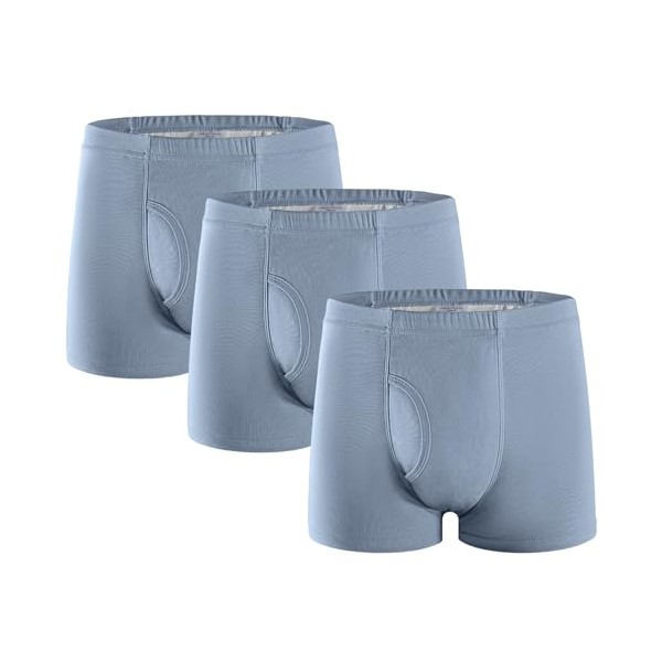 FAMI HELPER 3 Pcs Men's Incontinence Pants Incontinence Boxer Brief