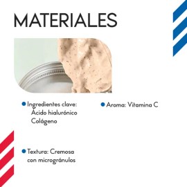 Exfoliante Corporal Diler De 350ml Fórmula Con Colágeno Y Ácido Hialurónico Para Piel Suave Limpia Y Revitalizada De Uso Diario O Semanal Vitamina C Aroma Naranja