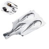 DOITOOL Soup Spoons, 3 Cavities Spoon Rest Stainless Steel Spoon