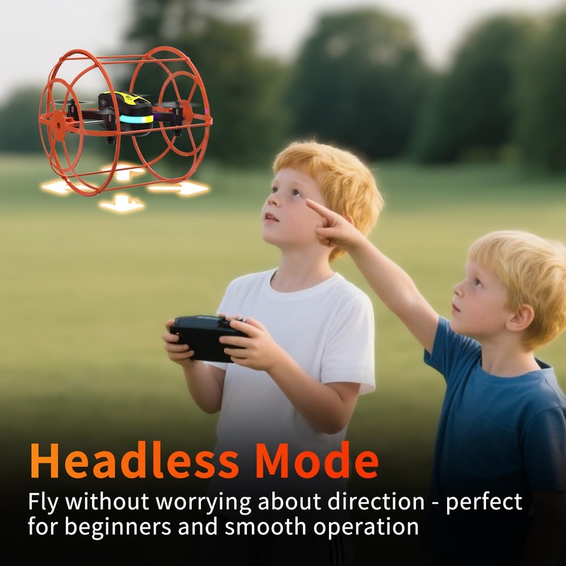 Morlyrctooy M17 Drone Mini RC Quadcopter for Beginners with Headless