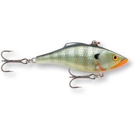 Rapala RFCW RNR7-RFCW Vibrating Rattlin Wrap Lure, 2.8 inches (7 cm), 0.6 oz (16 g), Red Yellowberry