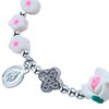 Flower Beaded Rosary Bracelet Assortment, Spring and Summer Religious Accessory,