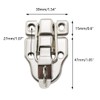 SDTC Tech 2-Pack Retro Silver Style Box Toggle Latch Antique