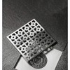 Shower drain, floor drain, stainless steel drain channel, siphon with