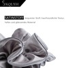 SXQLYH Haargummis übergroß Scrunchies Satin für Damen,Zopfgummi,Dreidimensionales Styling-Haargummi Weich Elastisch,Damen