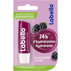 Labello Lipcare Lip Balm Stick Blackberry Shine 4.8 g Pack of 6