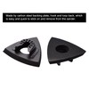 136Pcs Oscillating Tool Sanding Pad Kit, Contains 6Pcs Triangle Sanding