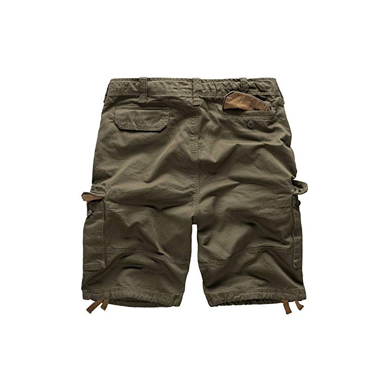 Surplus Raw Vintage Men's Cargo Vintage Shorts, Olive, S