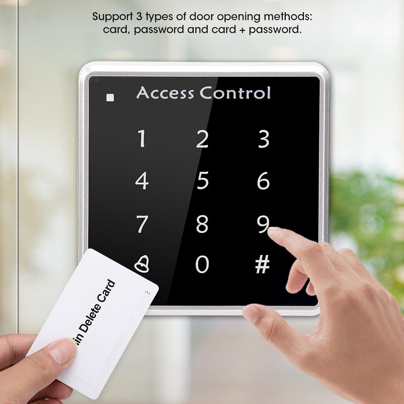 Door Access Control 125Khz ID Card Touch Digital Keypad Password