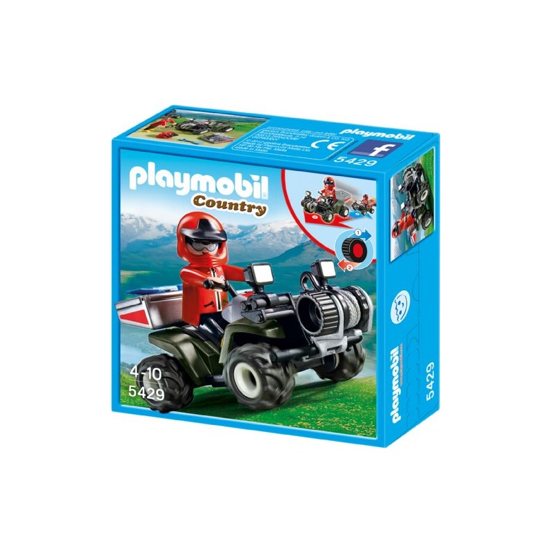 Playmobil 5429 Mountain Rescue Quad